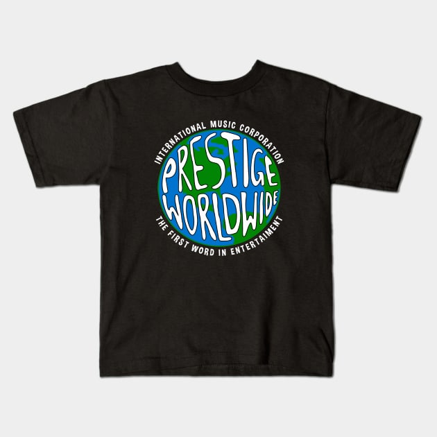 Prestige Worldwide Kids T-Shirt by Pikan The Wood Art